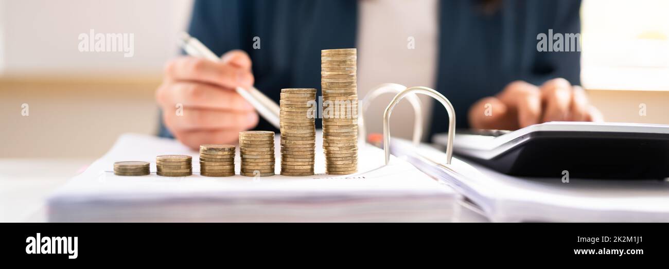 Income Tax Raise And Finance Stock Photo - Alamy