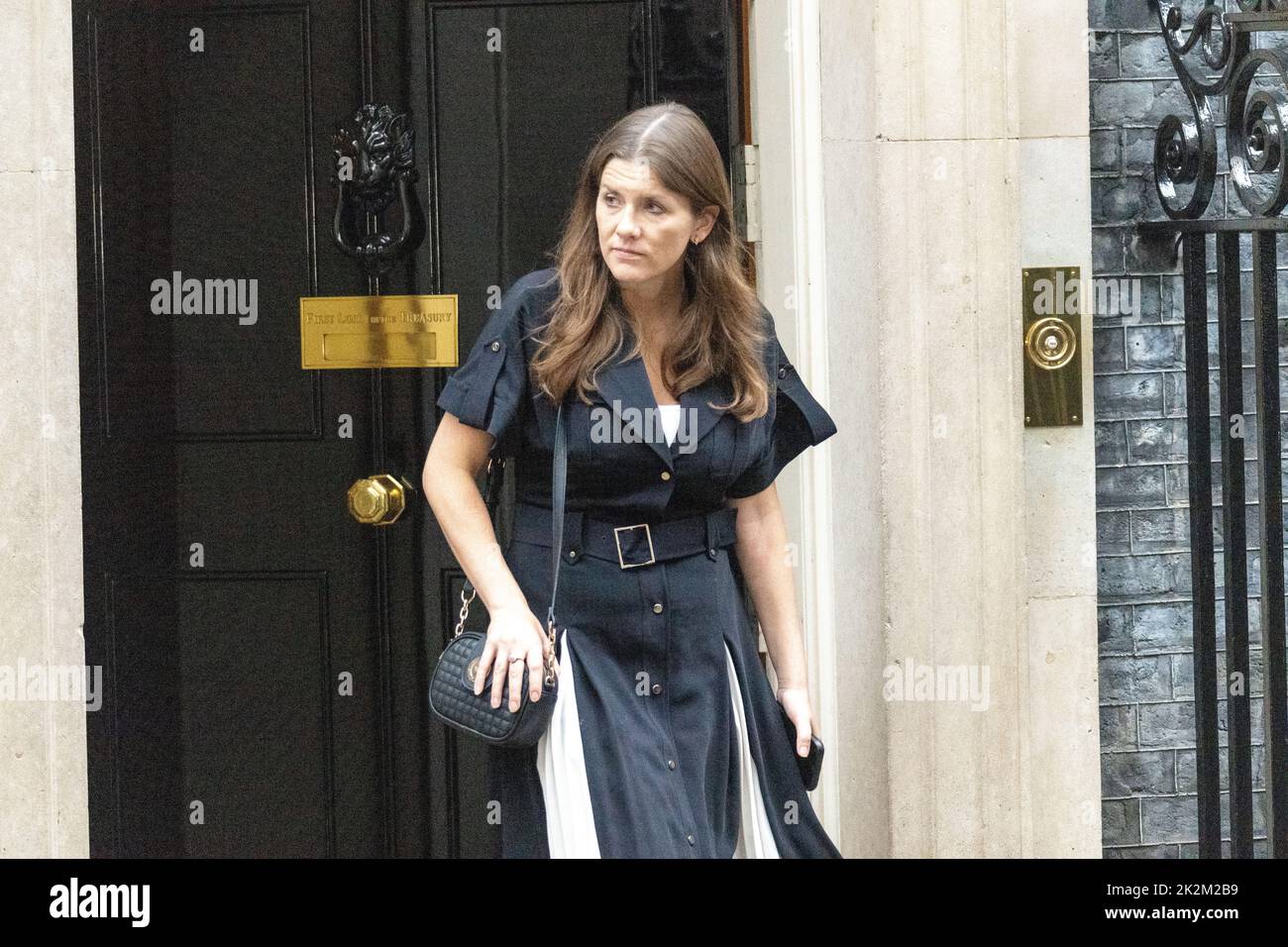 London, UK. 23rd Sep, 2022. Michelle Donelan, Culture Secretary, arrives at a cabinet meeting at 10 Downing Street London. Credit: Ian Davidson/Alamy Live News Stock Photo