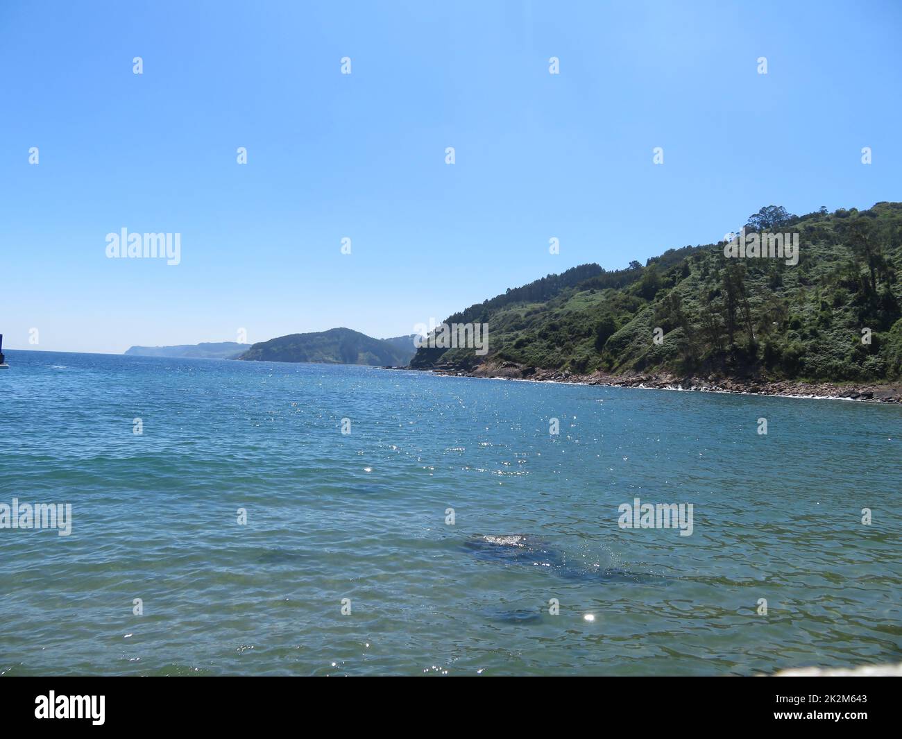 Beautiful beach with a clean, clear water and an ideal temperature