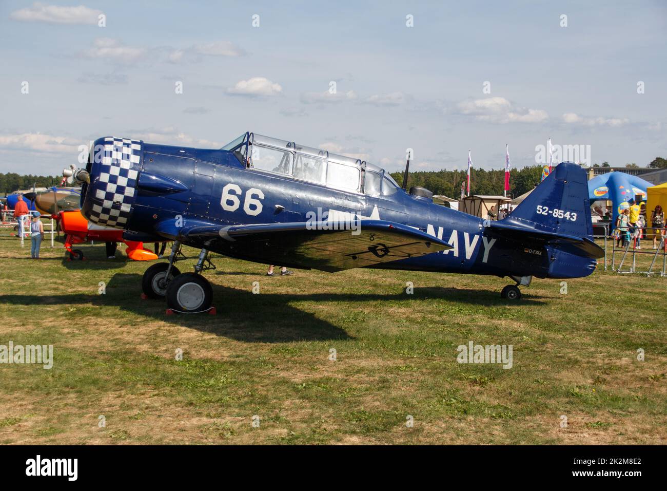 Airport festival at Gatow aerodrome, Berlin 2022 Stock Photo