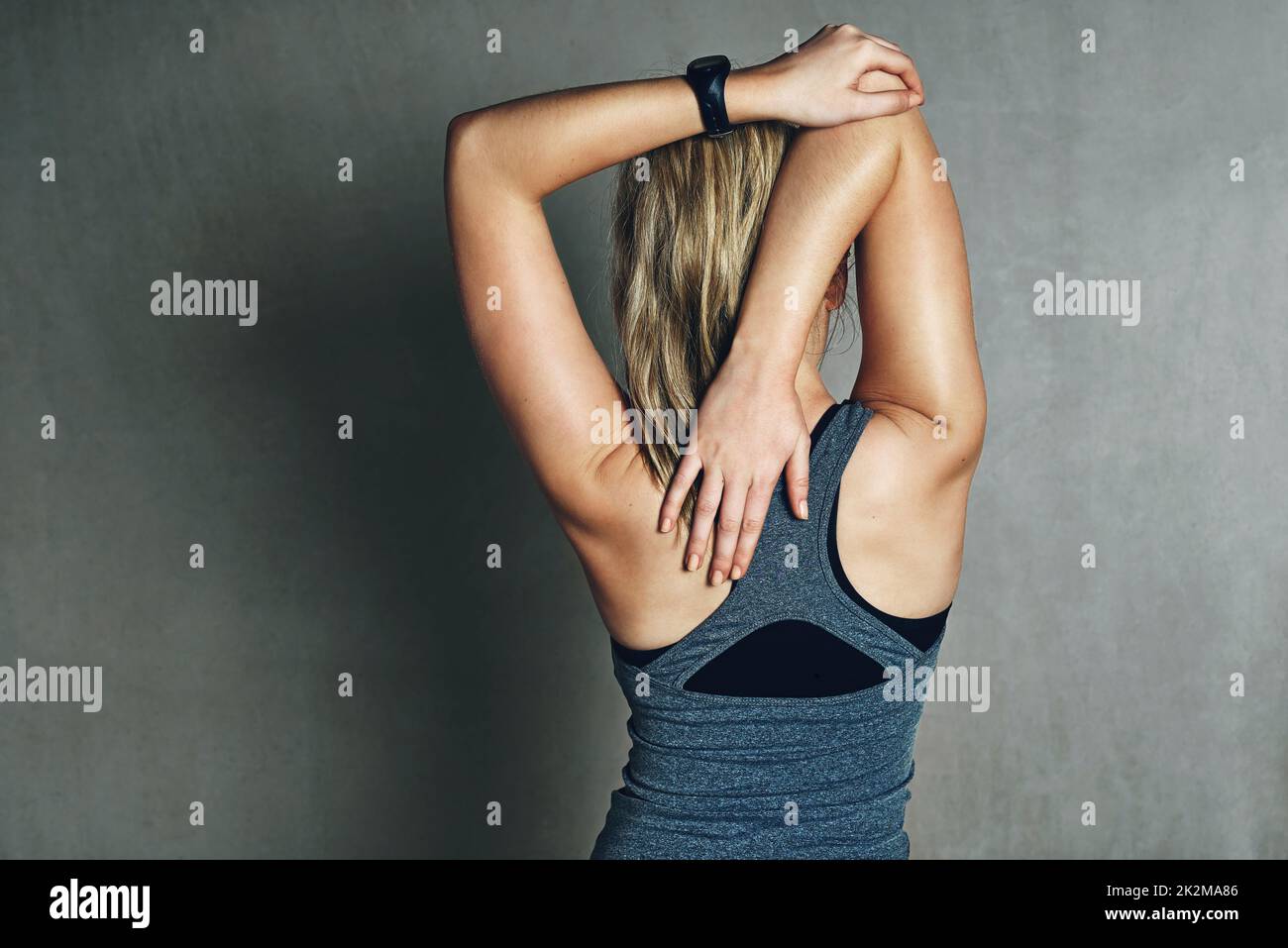 Back stretching hi-res stock photography and images - Alamy