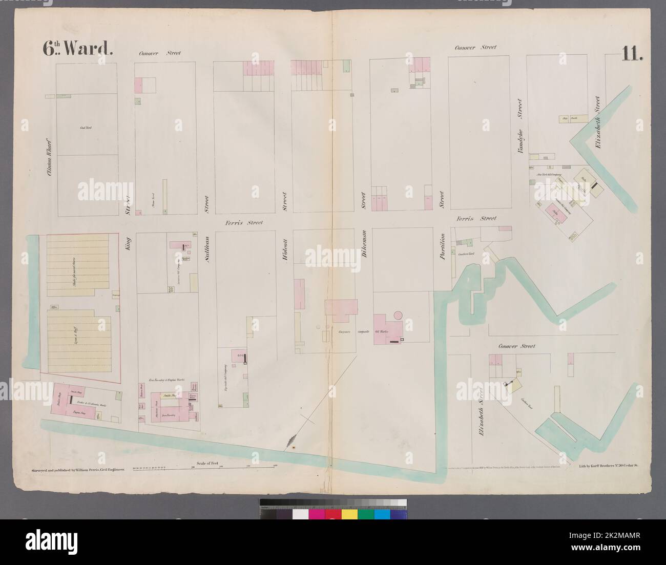 Cartographic, Maps. 1855. Lionel Pincus and Princess Firyal Map