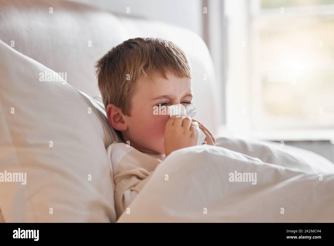 Boy feeling ill hi-res stock photography and images - Alamy