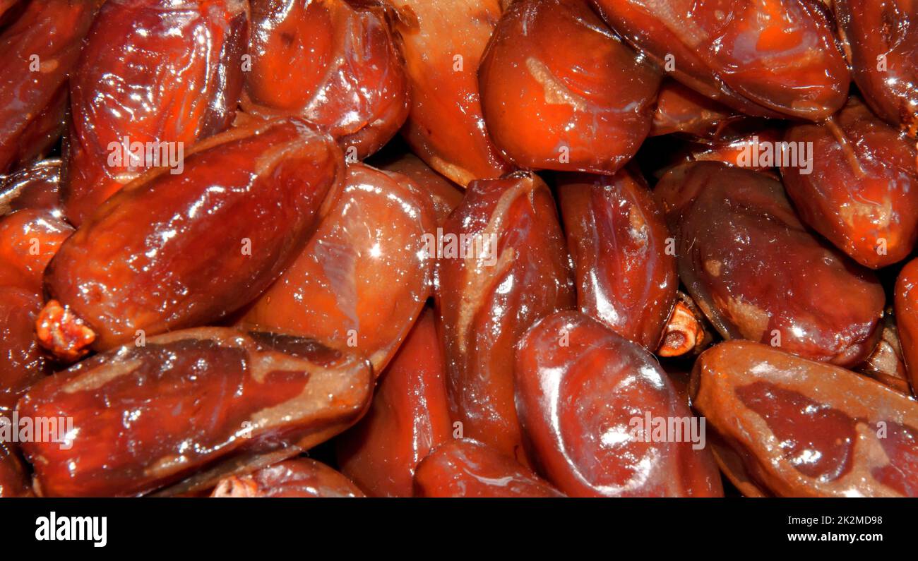 Dates are edible fruits of the date palm Stock Photo Alamy