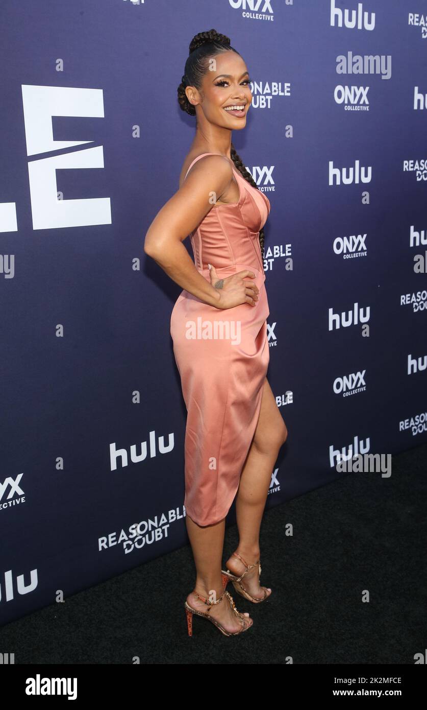 Los Angeles, Ca. 22nd Sep, 2022. Shannon Kane at the Los Angeles Premiere of Reasonable Doubt at NeueHouse Hollywood in Los Angeles, California on September 22, 2022. Credit: Faye Sadou/Media Punch/Alamy Live News Stock Photo