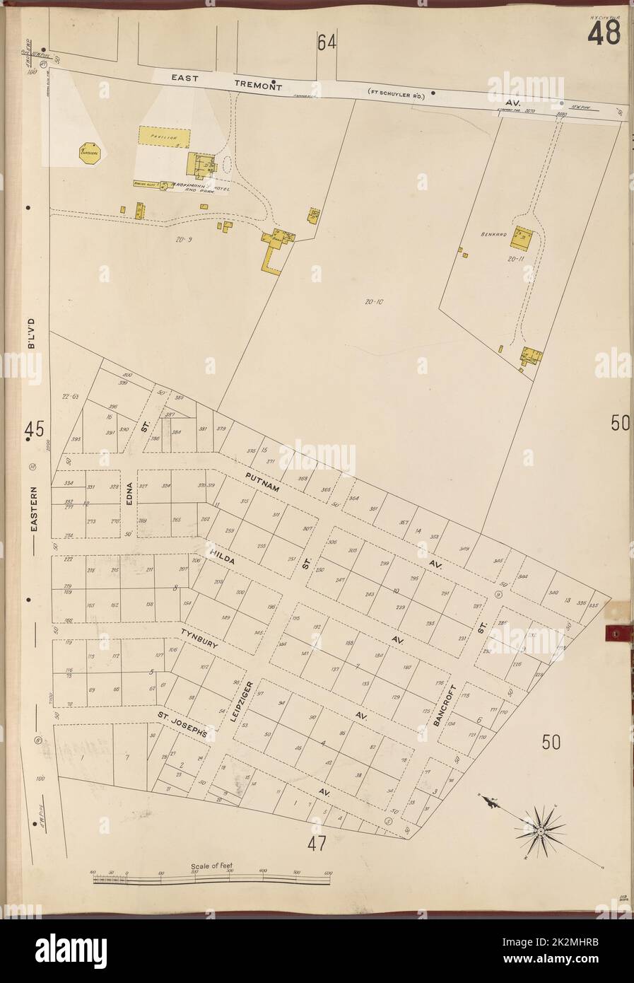 Map of bancroft hires stock photography and images Alamy