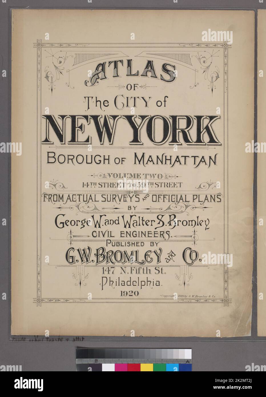 Cartographic Maps 1920 Lionel - Cartographic Maps 1920 Lionel Pincus And Princess Firyal Map Division Manhattan New York Ny Real Property New York State New York New York Ny Atlas Of The City Of New York Borough Of Manhattan From Actual Surveys And Official Plans 2K2MT2J