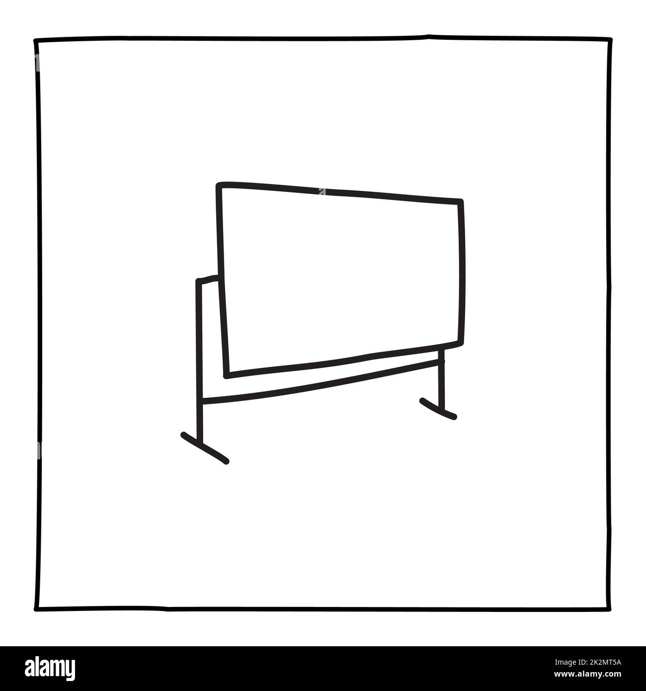Doodle Artist Easel Icon Stock Photo Alamy doodle-artist-easel-icon-stock-photo-alamy