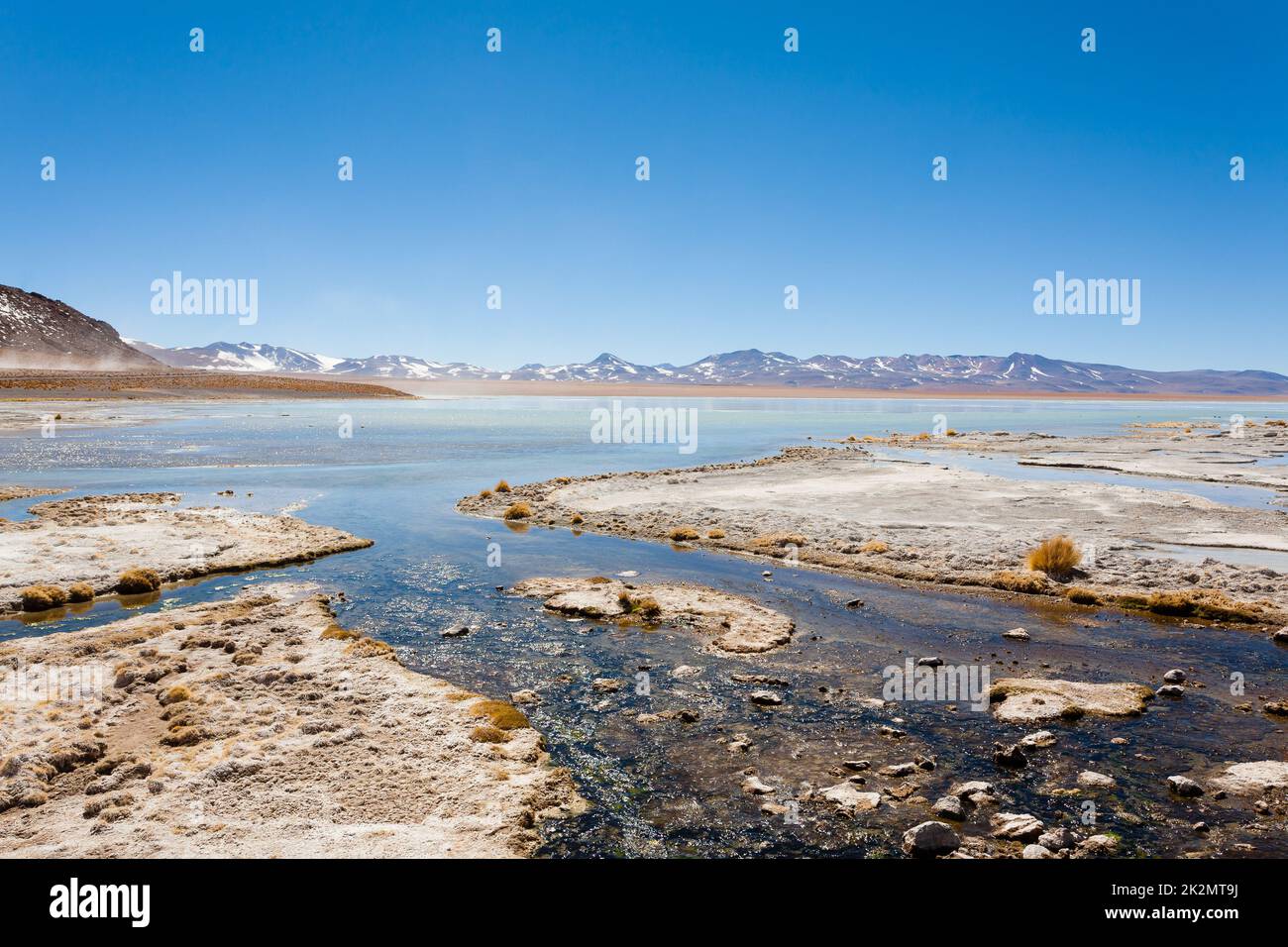 Bolivian lagoon landscape,Bolivia Stock Photo