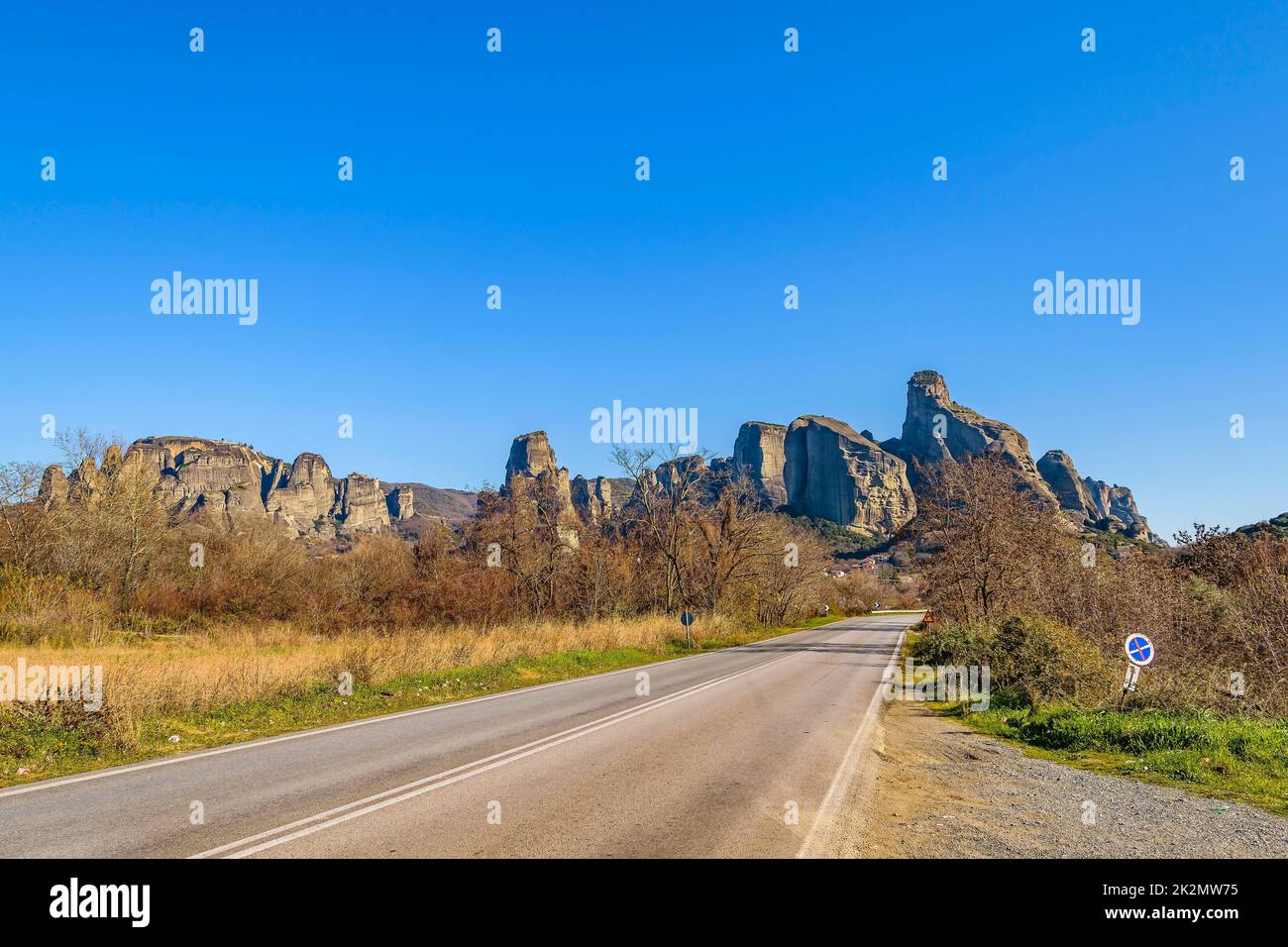 Meteora Monasteries, Tesalia, Greece Stock Photo - Alamy