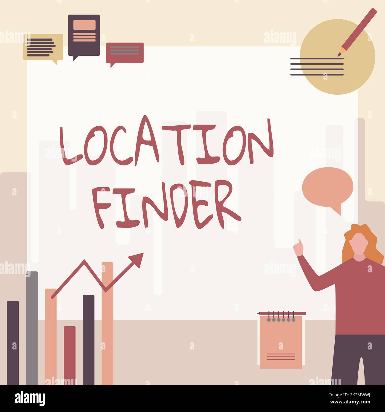 Writing displaying text Location Finder. Concept meaning A service