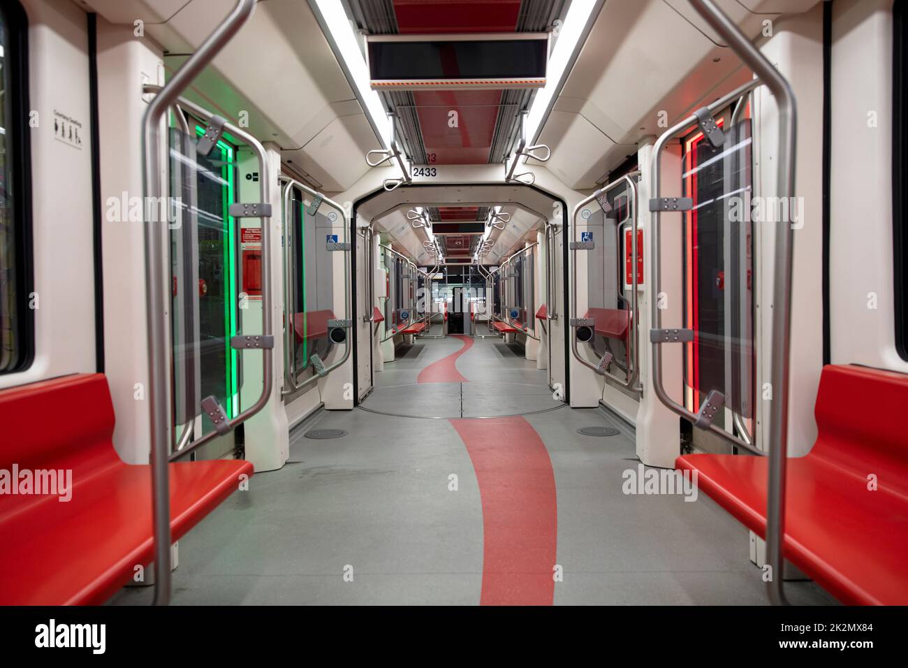 Red railing hi-res stock photography and images - Alamy