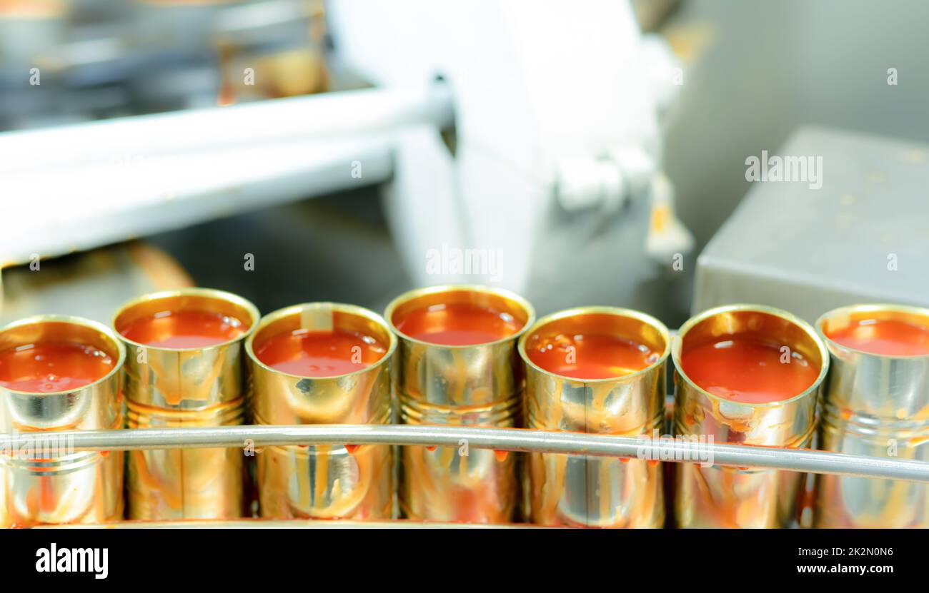 Canned sardine production hires stock photography and images Alamy