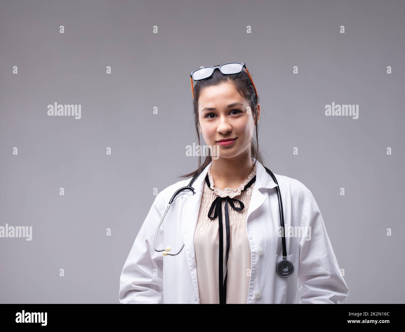 young asian doctor with her glasses Stock Photo - Alamy