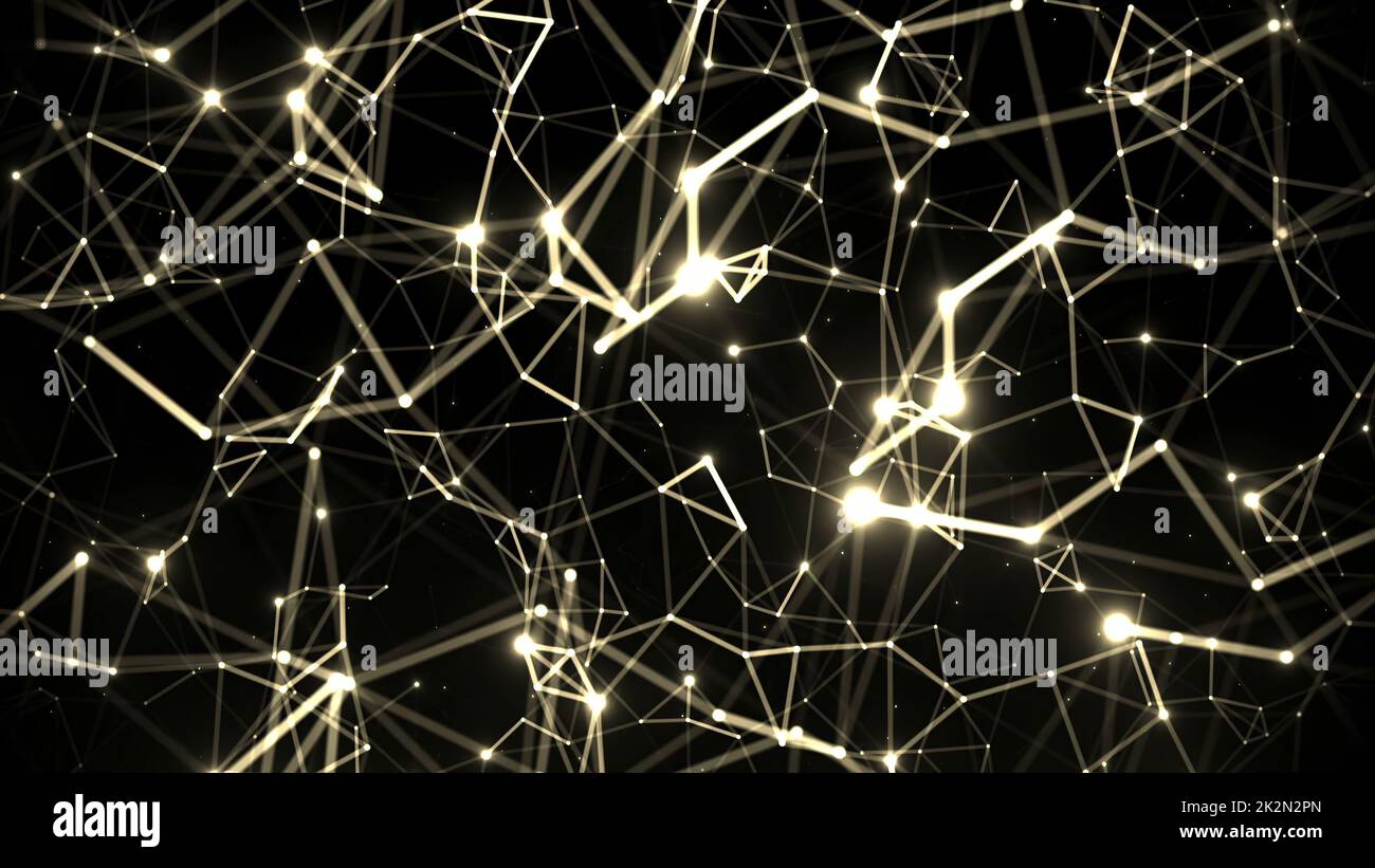 Abstract Plexus Technology Science And Engineering background Stock ...