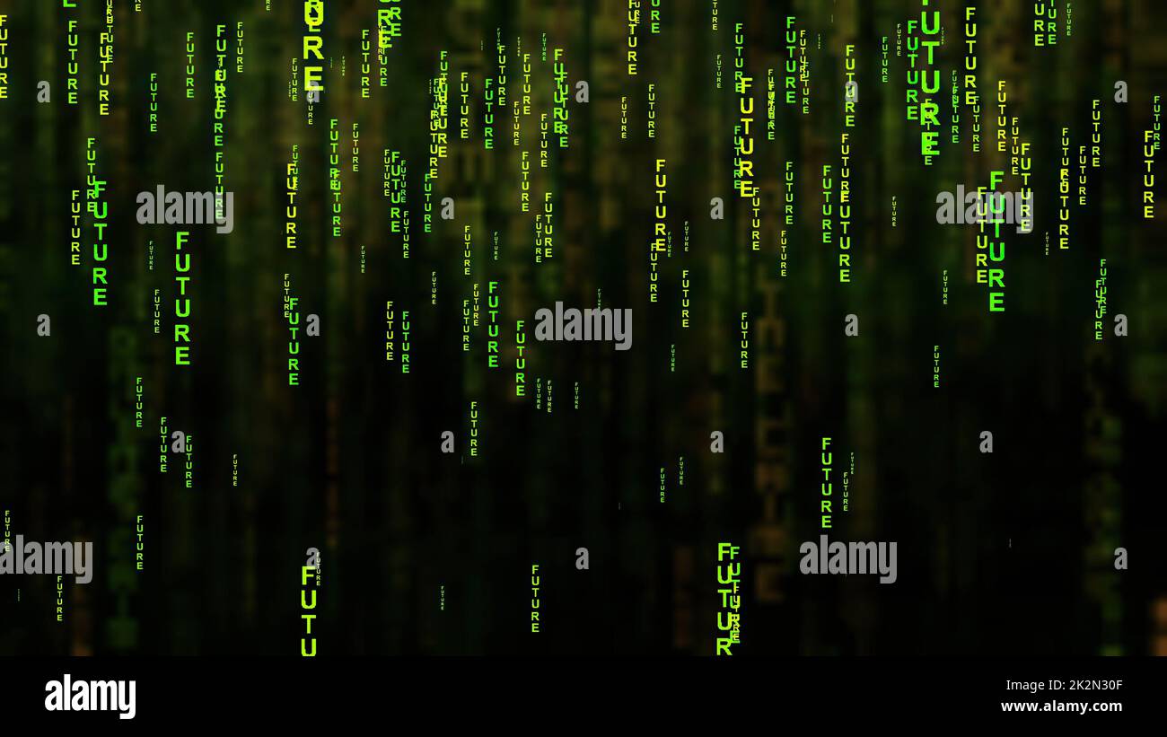 Future on the internet concept Stock Photo