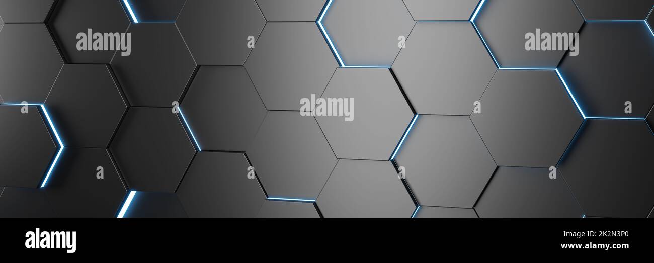Modern hexagonal background texture hi-res stock photography and images ...