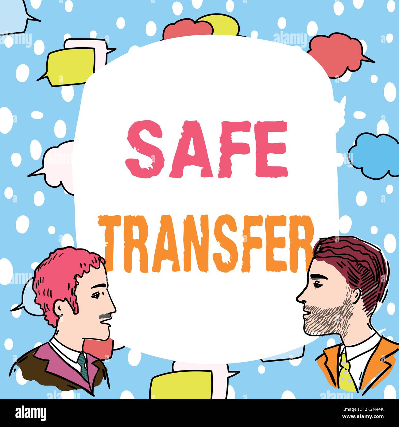 Conceptual caption Safe Transfer. Conceptual photo Wire Transfers ...