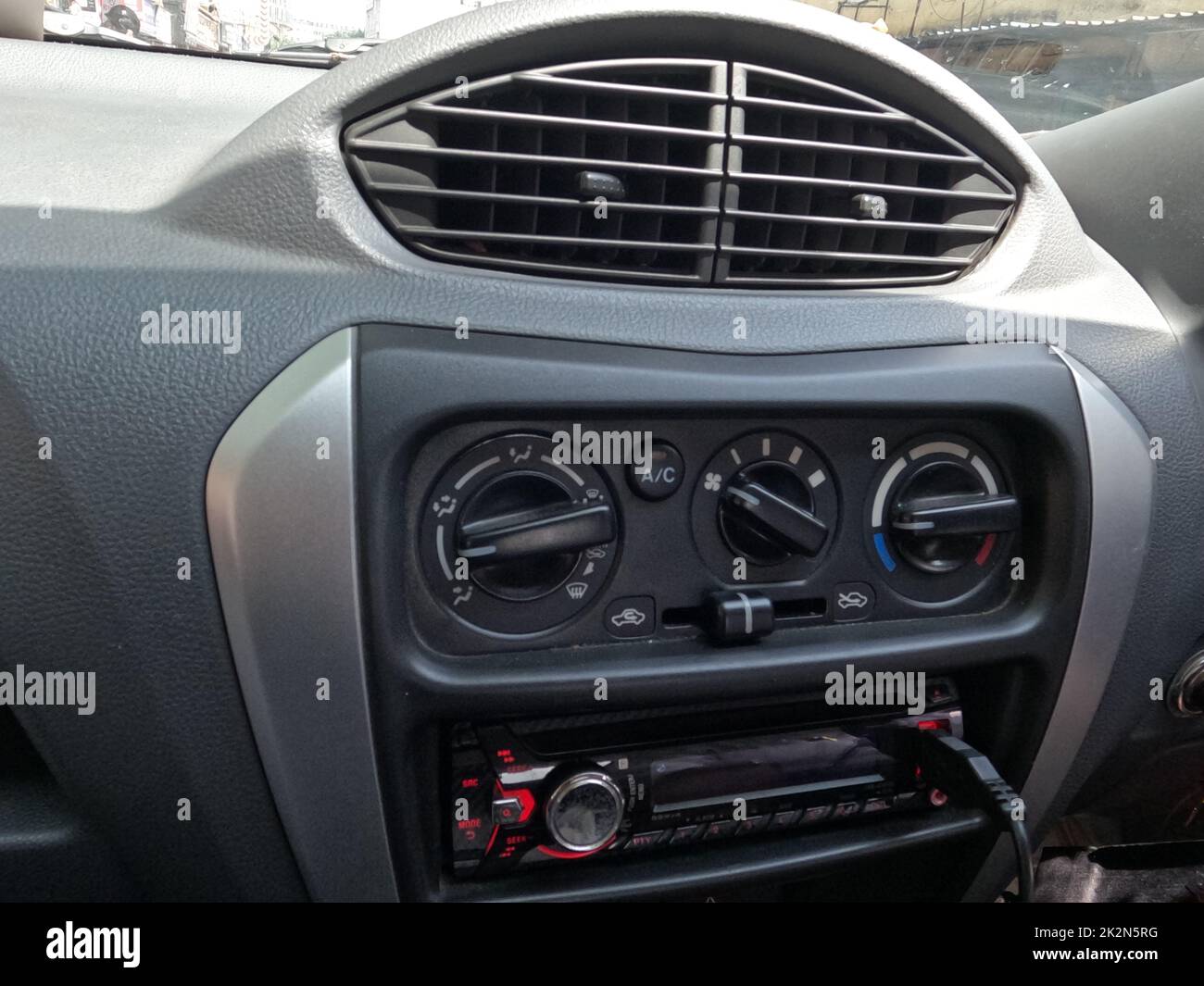 Beautiful Design of Air Conditioner inside the car Stock Photo Alamy