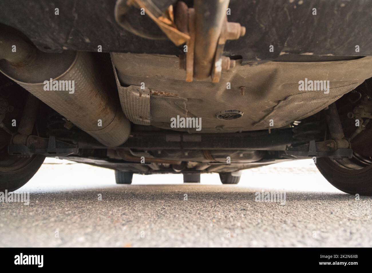 close view of car bottom Stock Photo Alamy