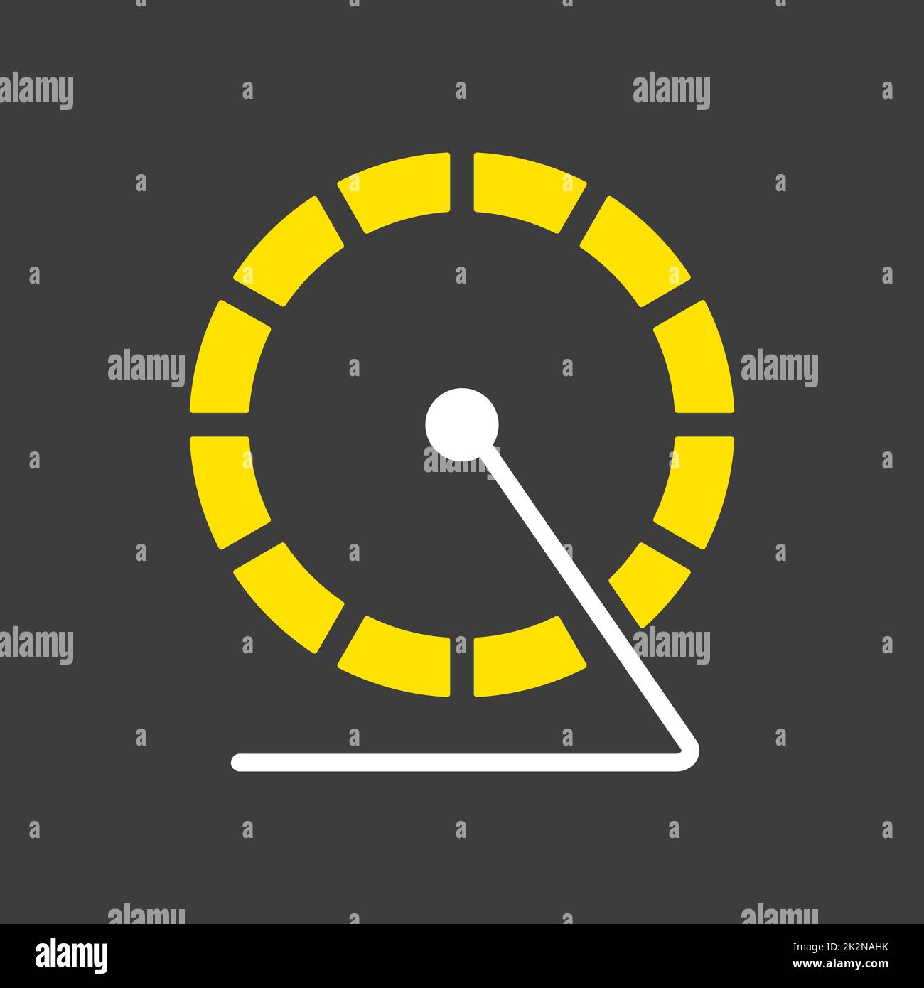 Hamster wheel vector icon. Pet animal sign Stock Photo - Alamy