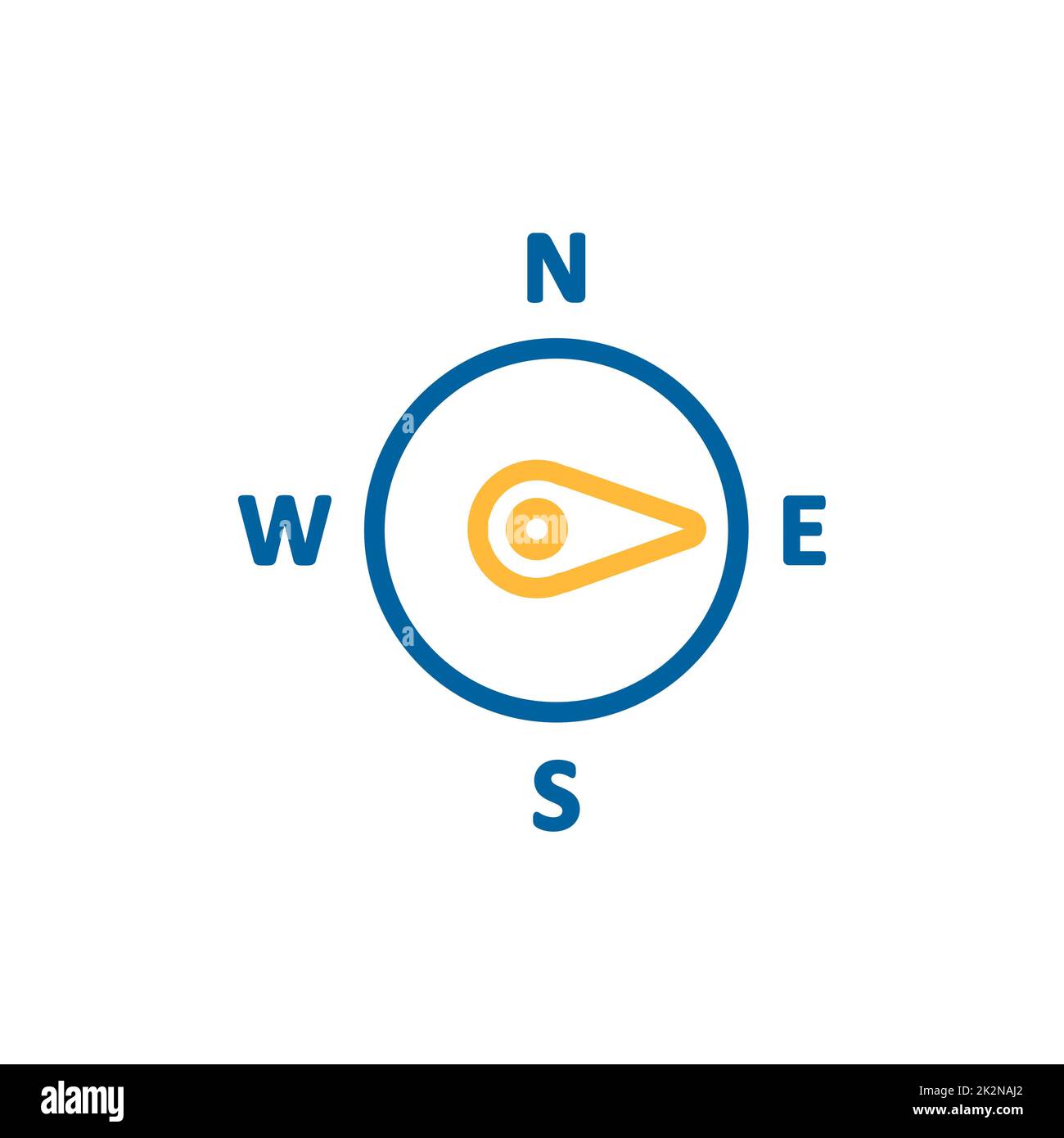 Direction of travel arrow Cut Out Stock Images & Pictures Alamy