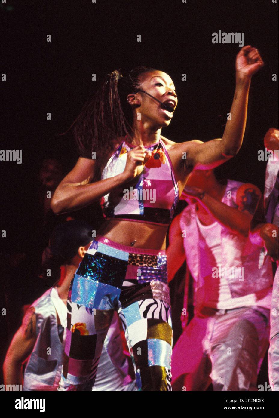 BRANDY ; live in London, UK ; June 1999 ; Credit Mel Longhurst
