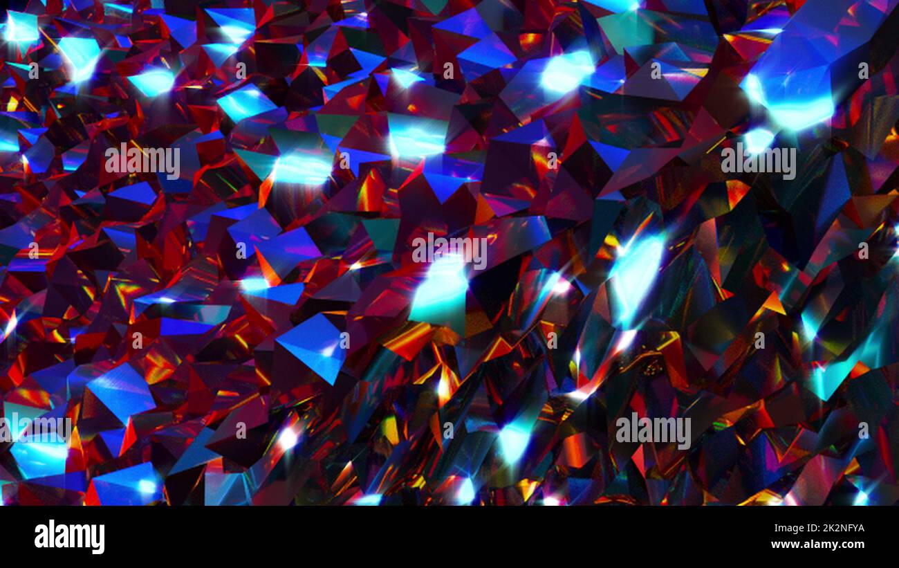 Random diamonds Stock Photo