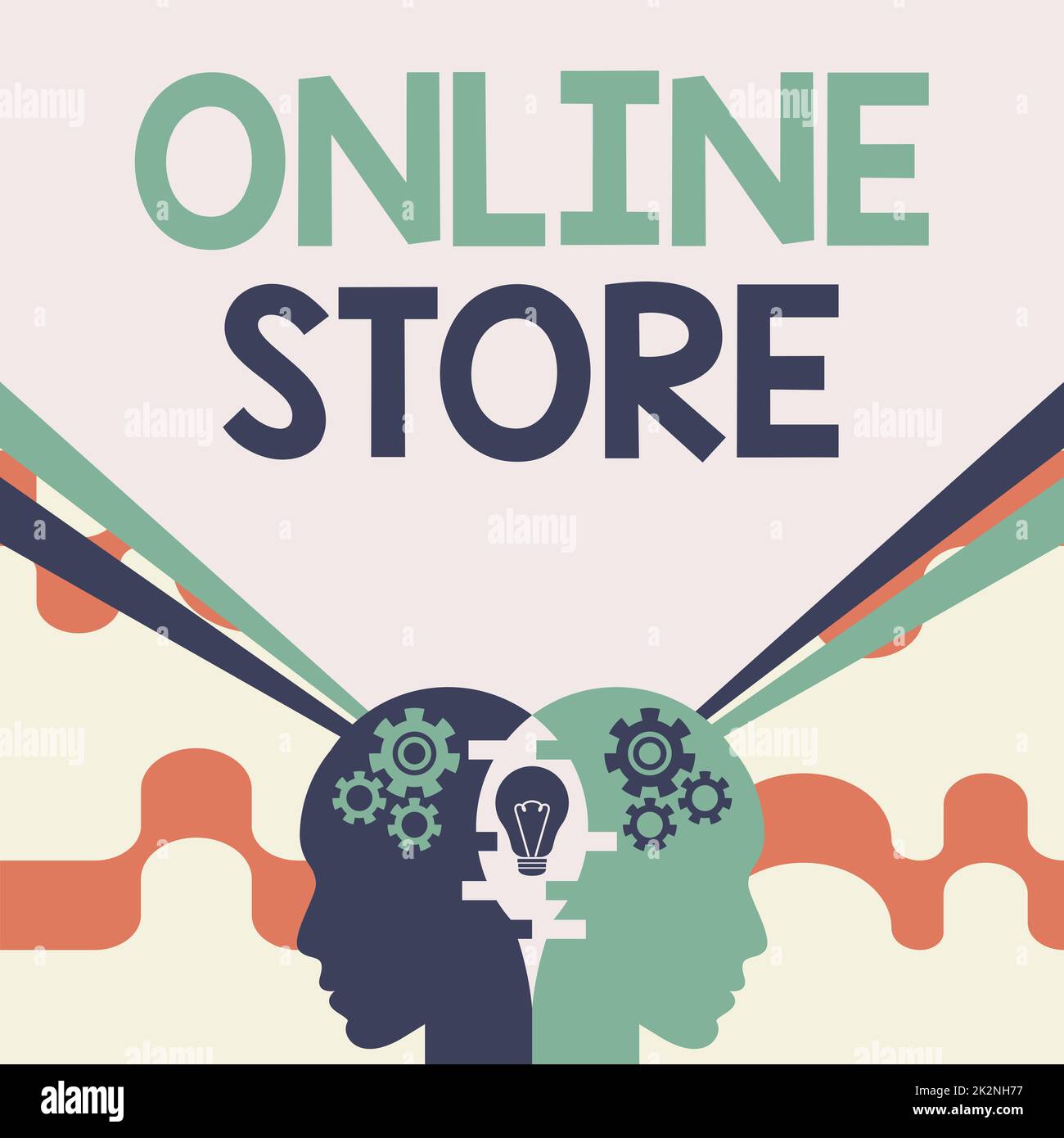 Conceptual caption Online Store. Conceptual photo A website that offers items for sale and