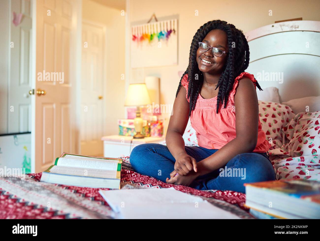 Taking a quick break then back to my homework. Shot of an adorable