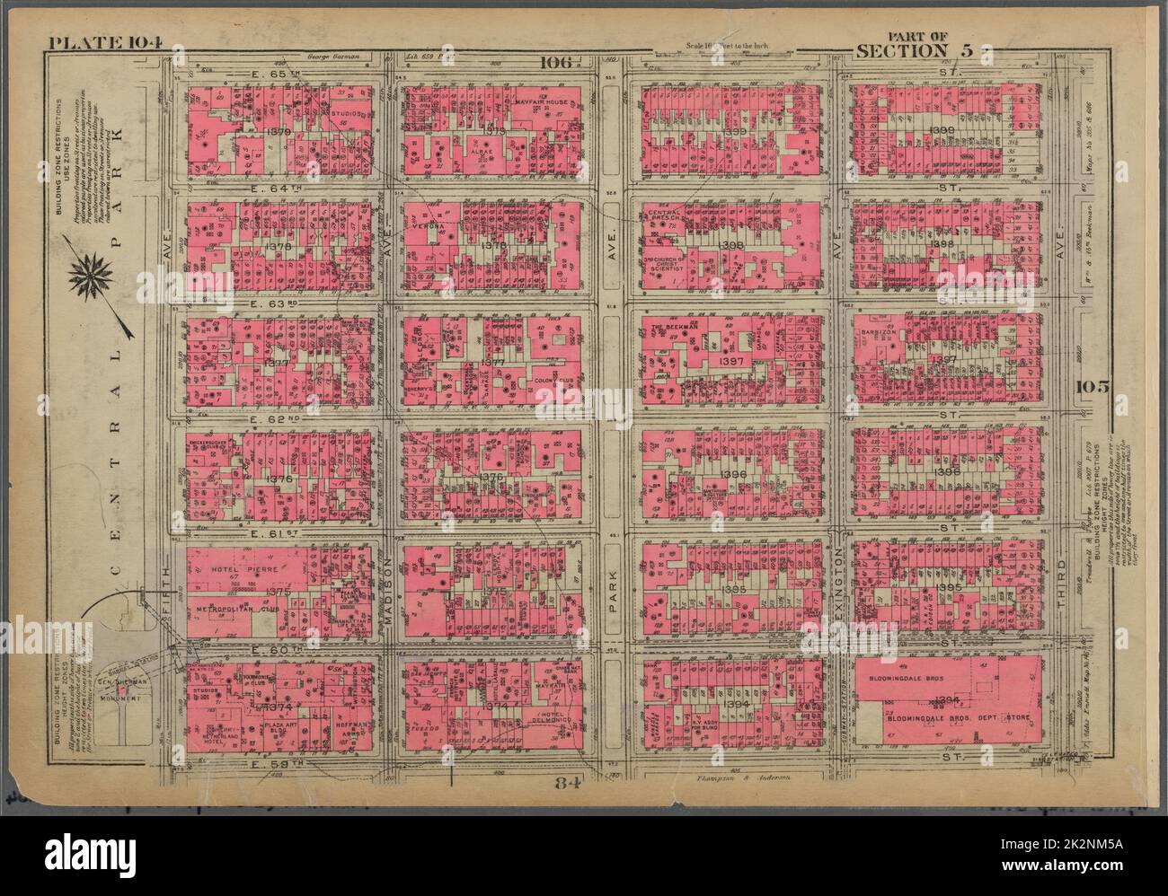 Cartographic, Maps. 1930. Lionel Pincus and Princess Firyal Map