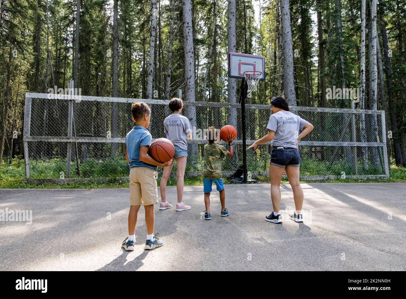Canada basketball teen hires stock photography and images Alamy
