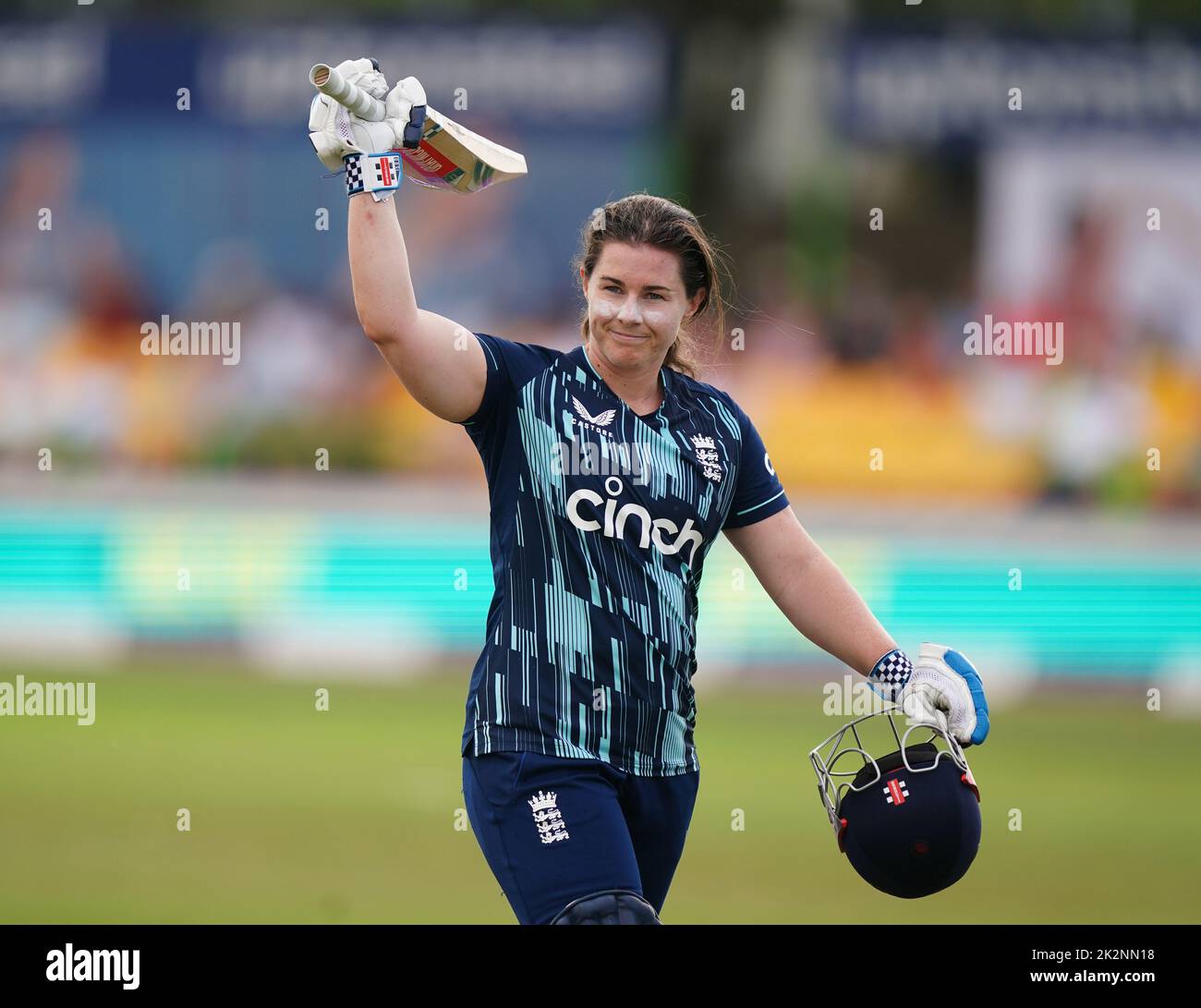 File photo dated 18-07-2022 of England's Tammy Beaumont who believes the five years since England last played a one-day international at Lord’s has been “far too long” as they prepare to return to the Home of Cricket for the final match of the series against India. Issue date: Friday September 23, 2022. Stock Photo