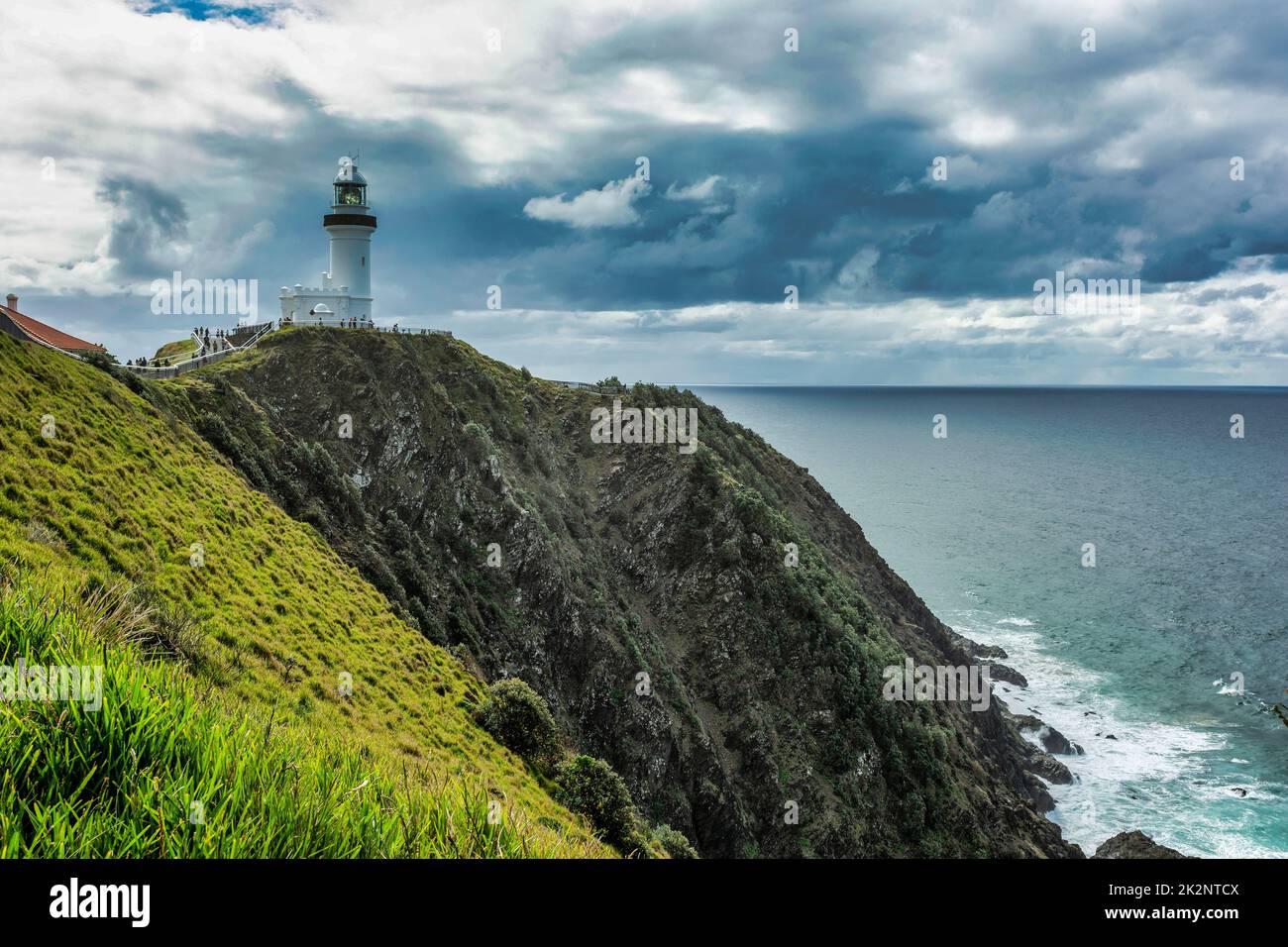 A scenic view of the Cape Byron Lighthouse on the mountain, Byron Bay,  Australia Stock Photo - Alamy