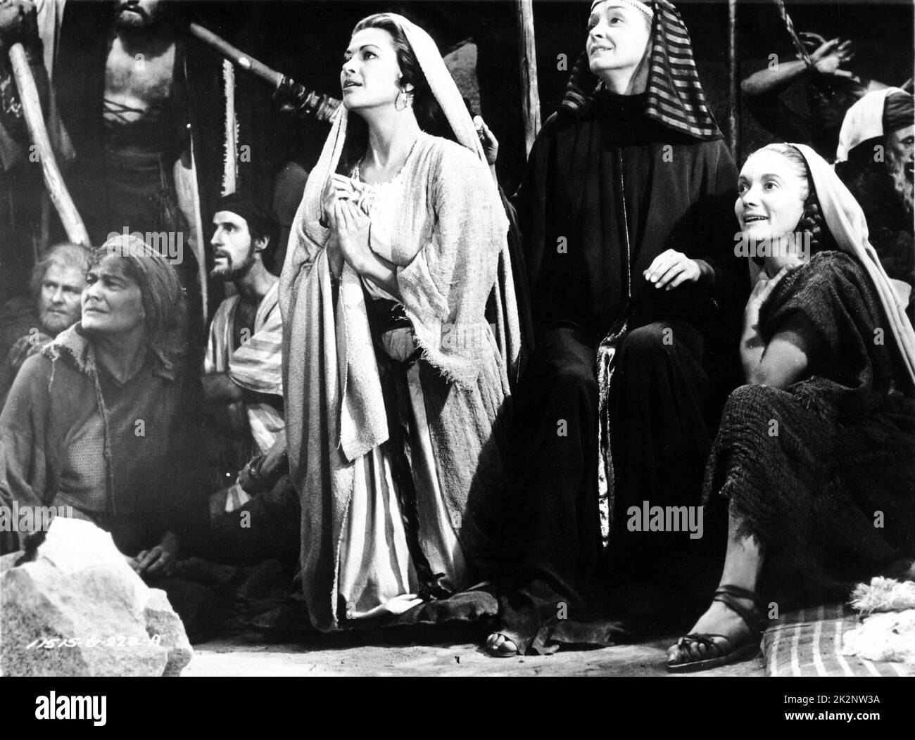YVONNE DE CARLO in THE TEN COMMANDMENTS 1956 director CECIL B. DeMILLE