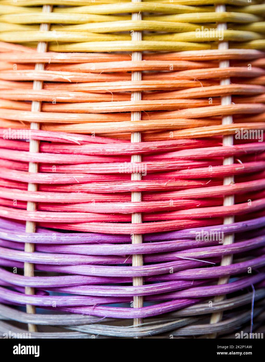 Braiding Reed Colorful braided reed texture background Stock Photo - Alamy
