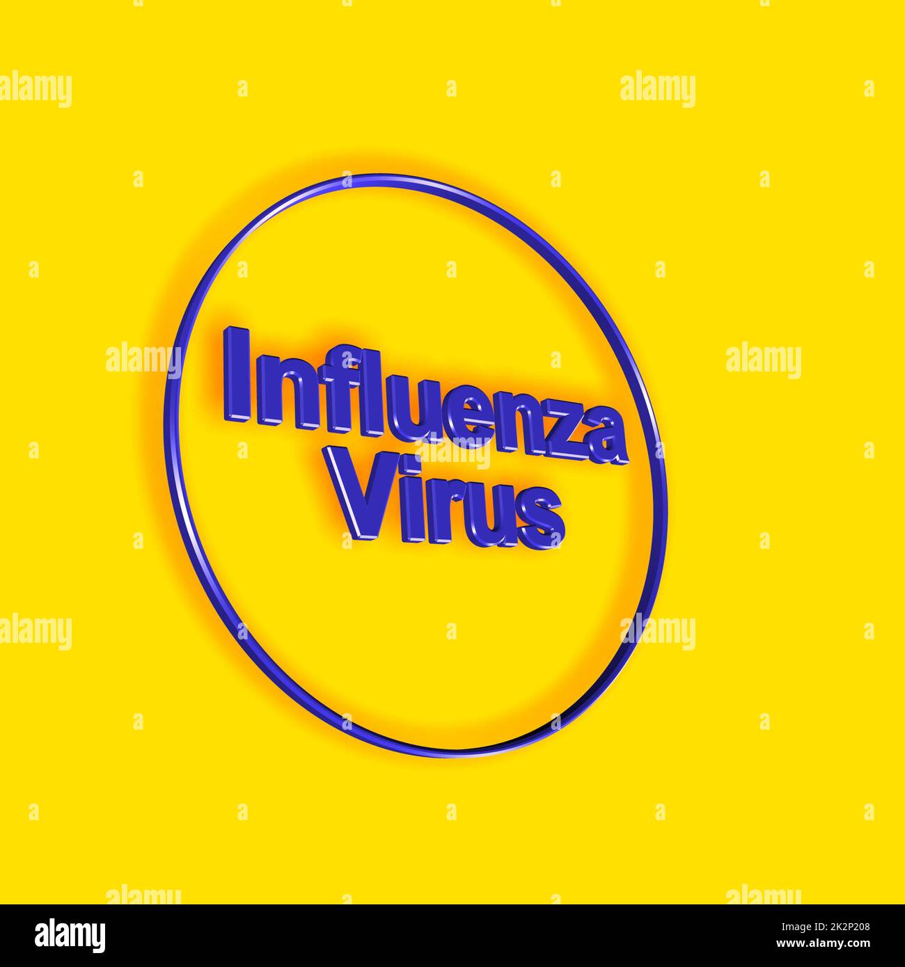 Influenza virus illustration hi-res stock photography and images - Alamy