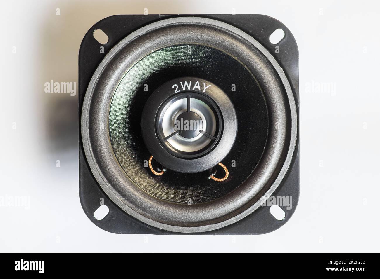 New car audio speaker Stock Photo Alamy