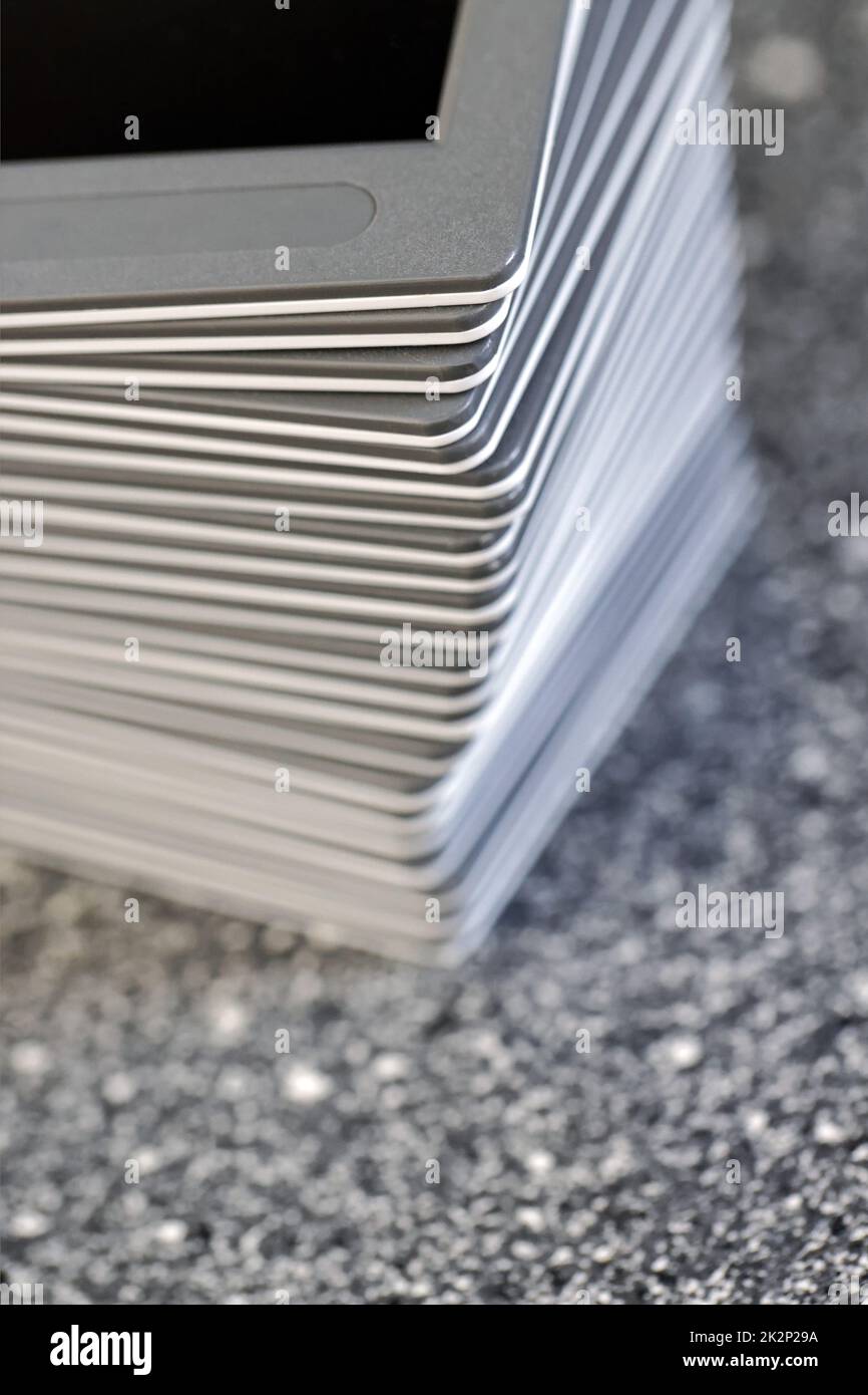 stacked slide frames Stock Photo Alamy
