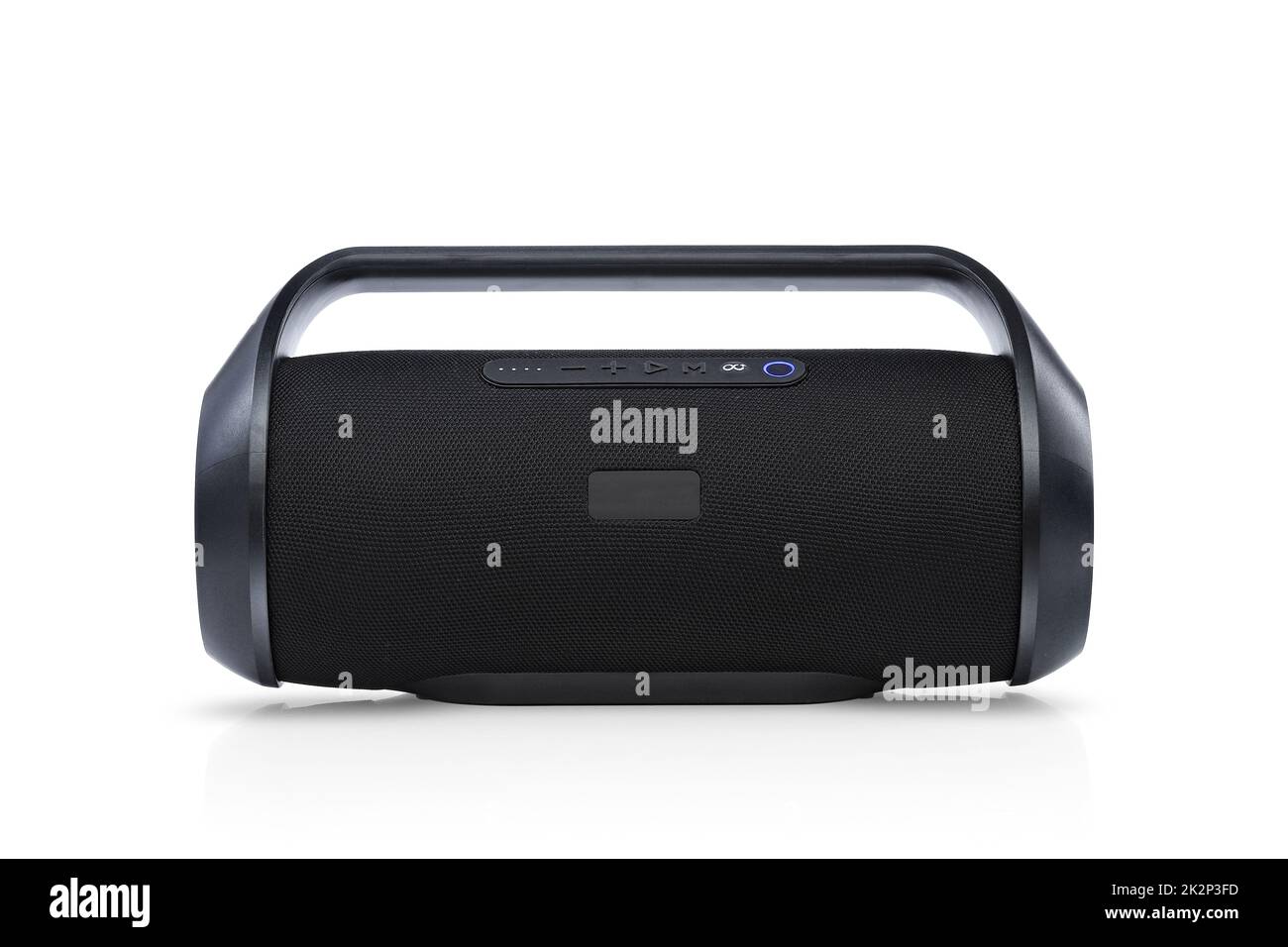Bluetooth speaker isolated on white Stock Photo