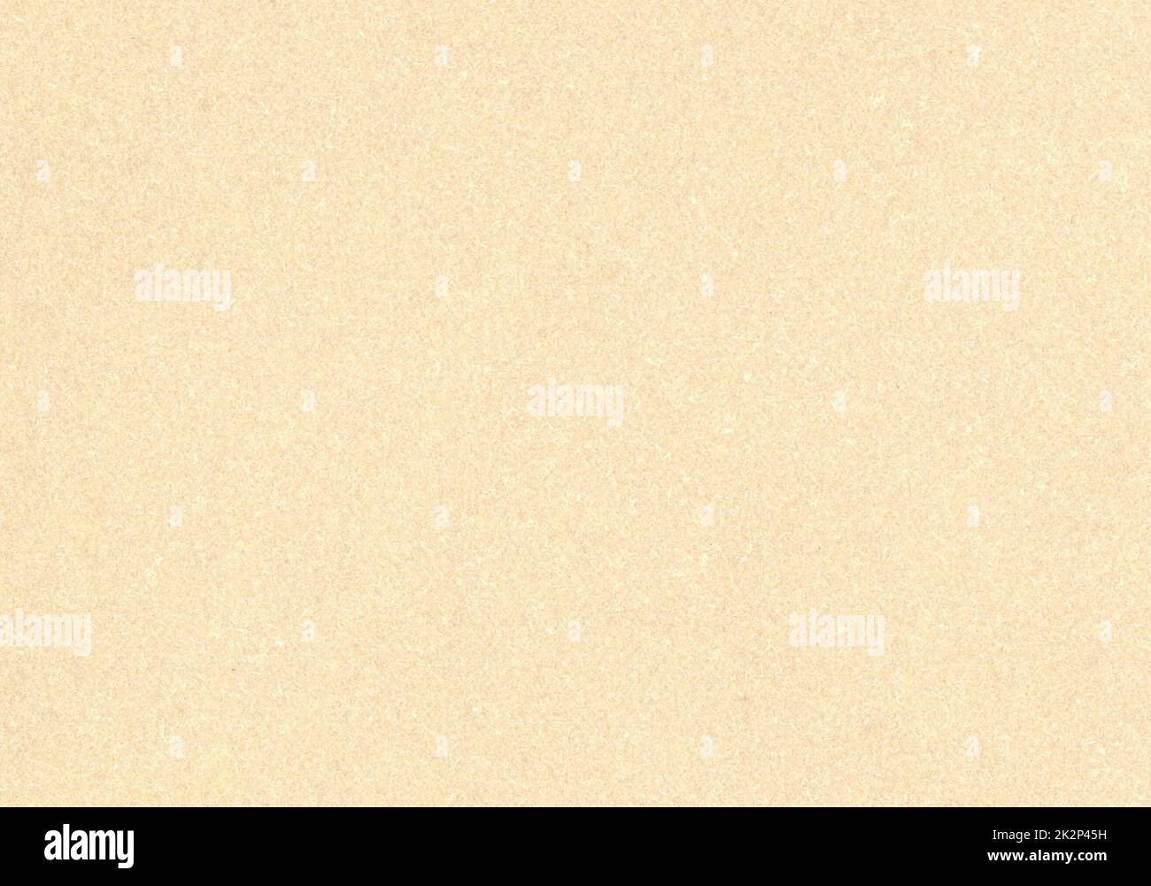 Highly detailed high resolution close up uncoated paper texture background sand brown beige smooth fine grain fiber with copy space for text presentation wallpaper or mockup Stock Photo