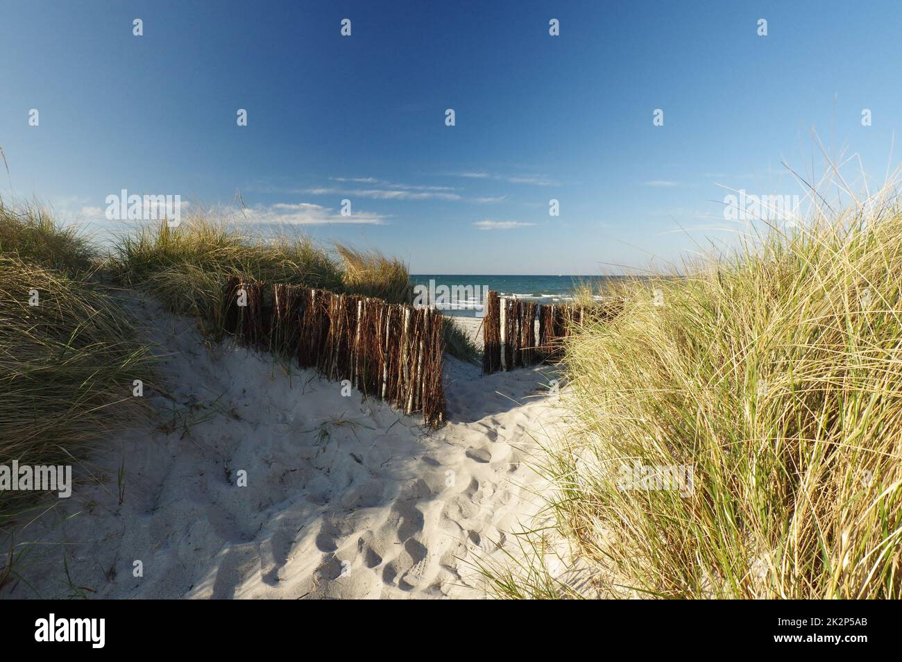 On the beach, between 'Kalifornien' and 'Brasilien', SchÃ¶nberger Strand, SchÃ¶nberg, Schleswig Holstein, North Germany Stock Photo