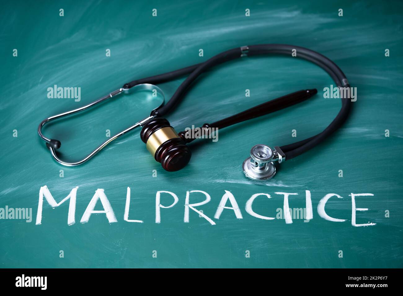 Medical Malpractice Litigation. Lawyer Or Judge Stock Photo