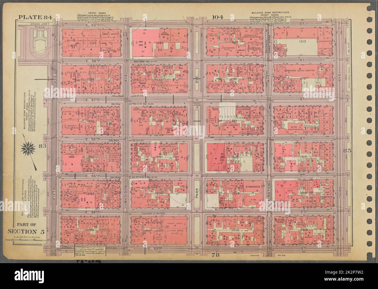 Cartographic, Maps. 1955 1956. Lionel Pincus and Princess Firyal Map