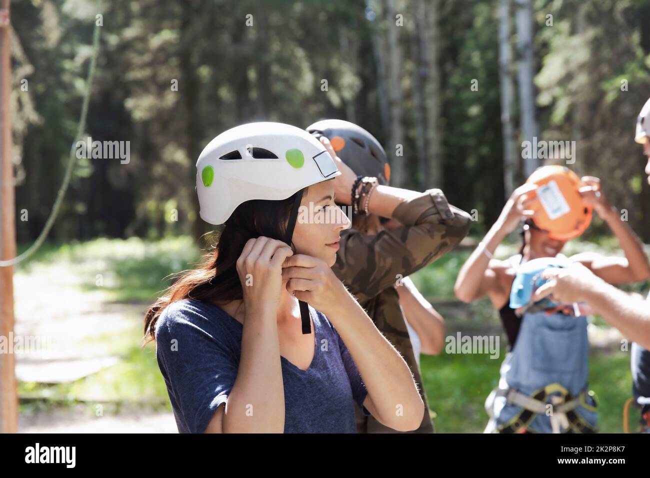 Helmet climbing hi-res stock photography and images - Alamy
