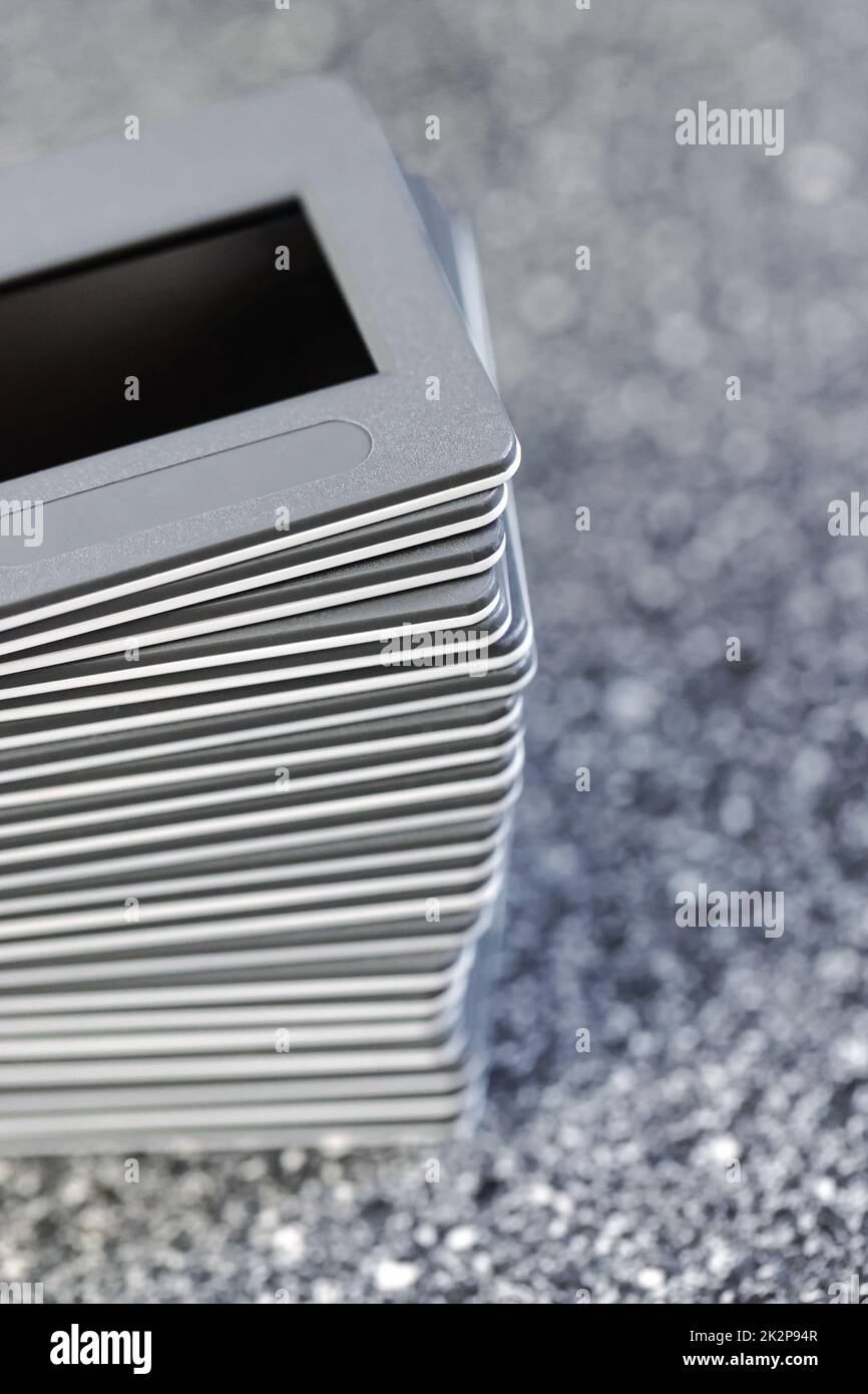stacked slide frames Stock Photo Alamy