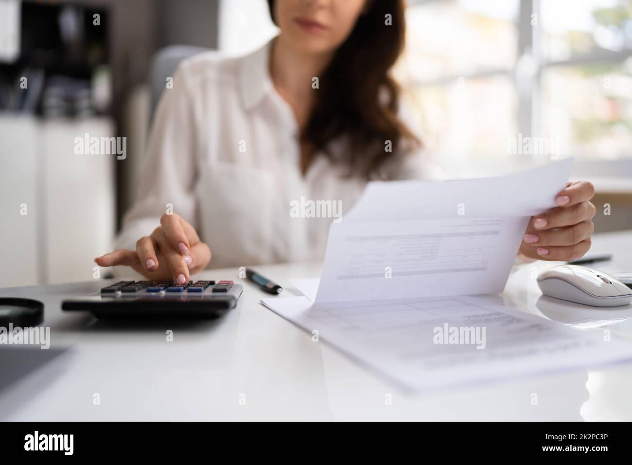 Tax Accountant Ledger Public Record Stock Photo Alamy