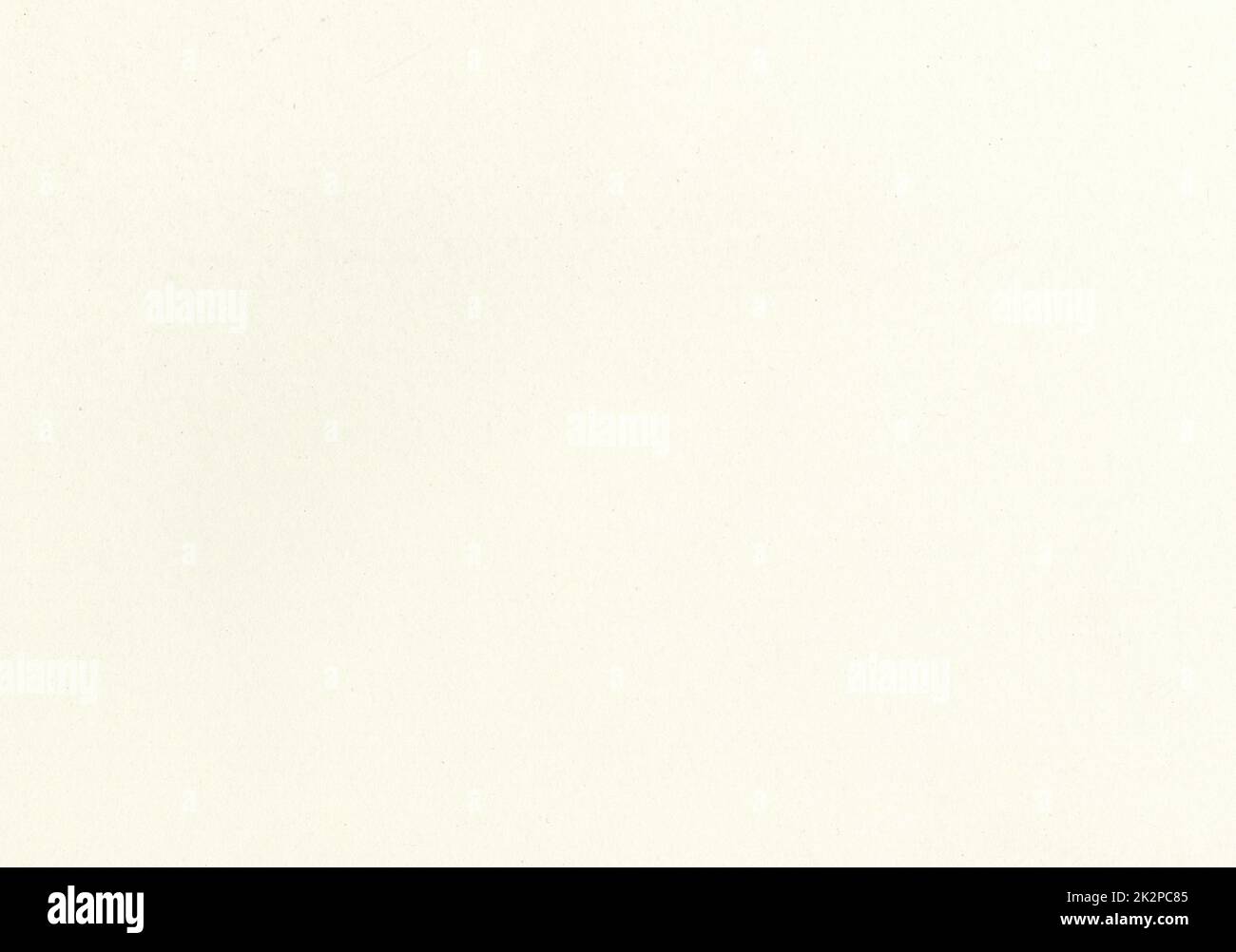 High resolution old light beige paper texture background scan with fine grain fiber and dust particles smooth uncoated aged paper for wallpapers and material mockup Stock Photo