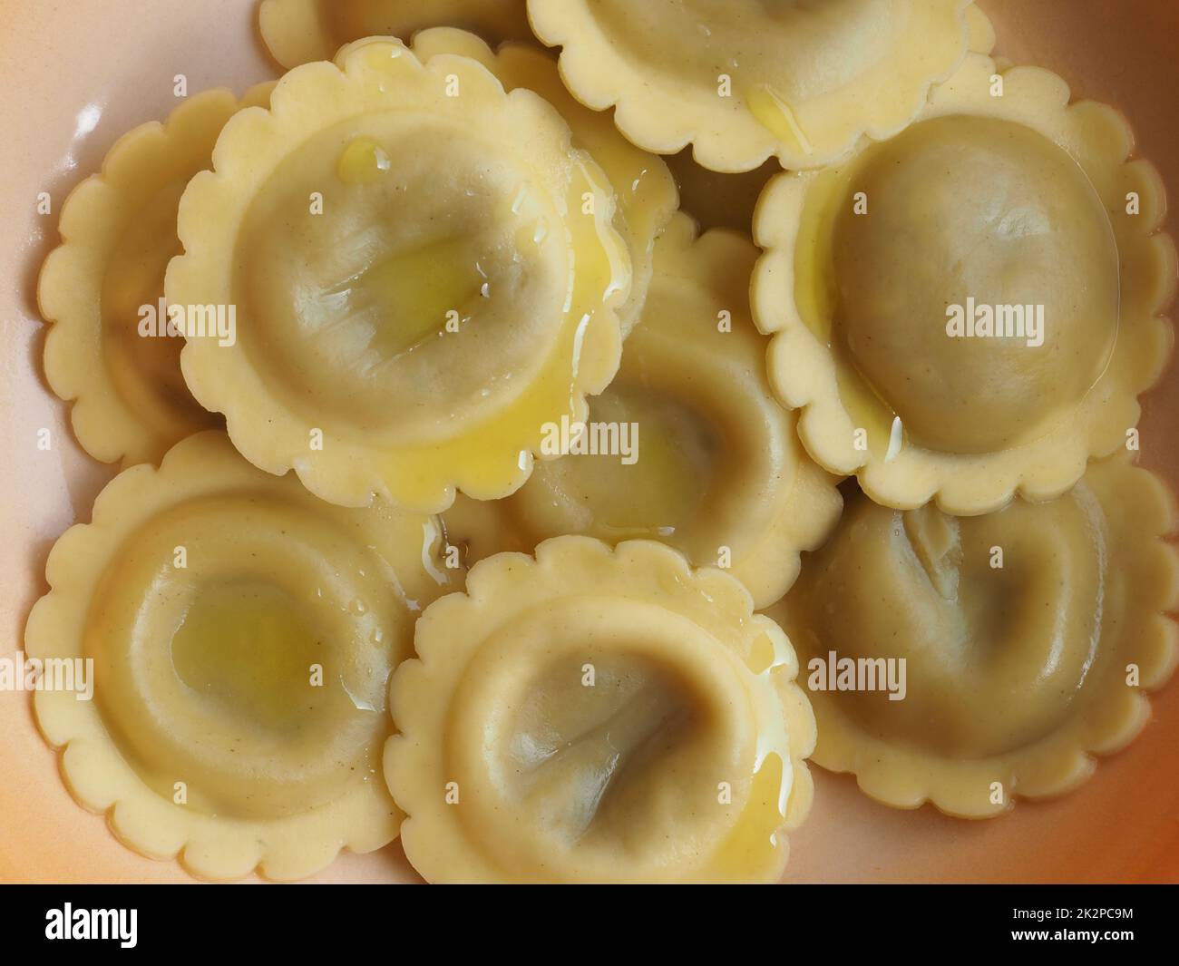 ravioli agnolotti pasta food Stock Photo - Alamy