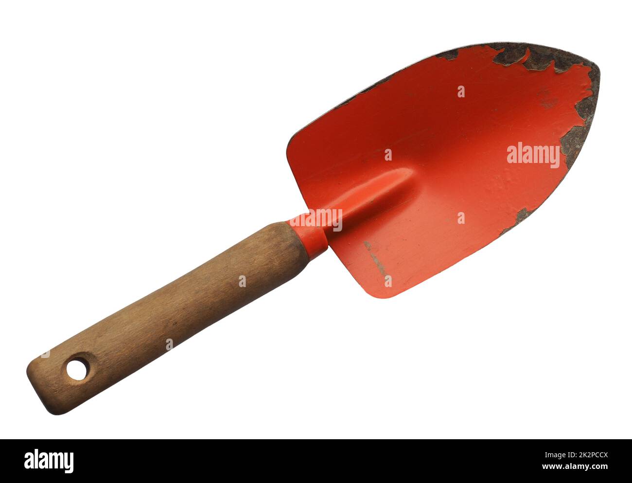 garden spade isolated over white Stock Photo Alamy